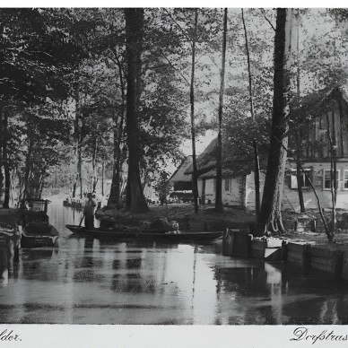 Postkarte um 1927 Dorfstraße
